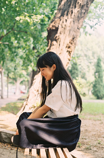 日系少女制服胶片写真(6)