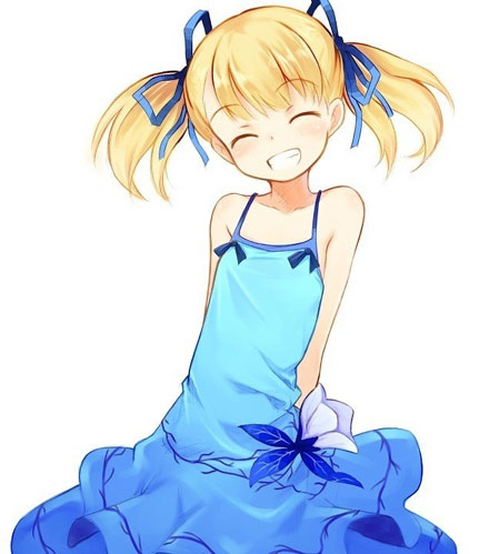二次元治愈系微笑美少女图集(9)
