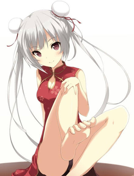 二次元美足少女福利图(12)
