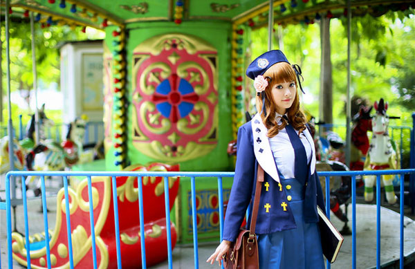 《失忆症》女主角COS(5)