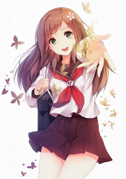 二次元水手服萌妹子美图赏(8)