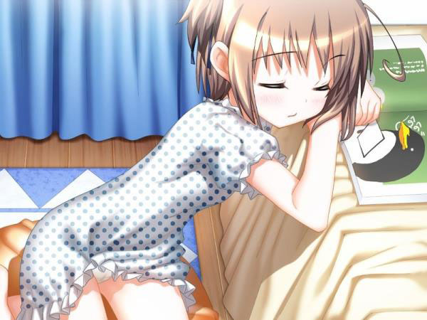 二次元熟睡中的美少女美图合集(14)