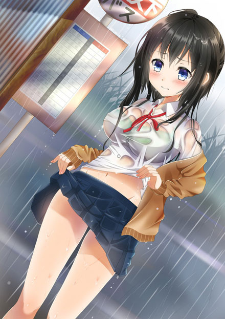 宅男福利 二次元美少女裙底风光图集2(5)