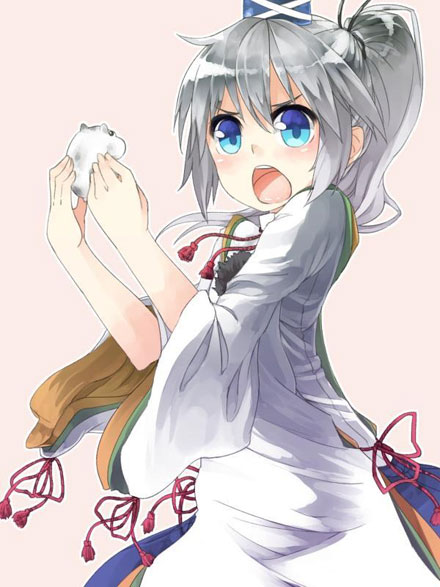 二次元银发美少女美图图集(21)