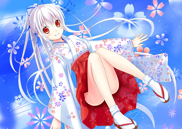 二次元银发美少女美图赏析(12)