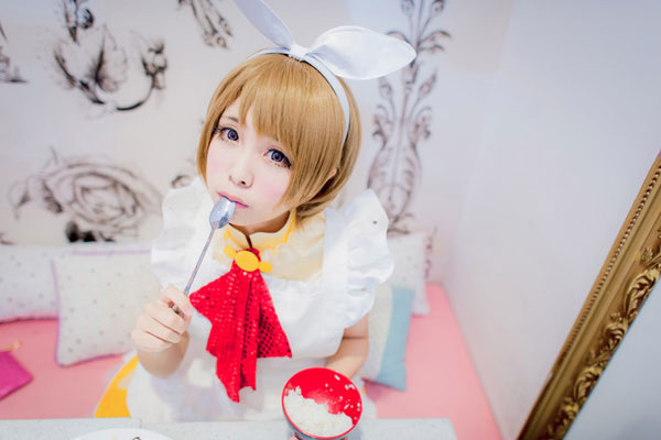 《LoveLive》小泉花阳吃货COS(6)