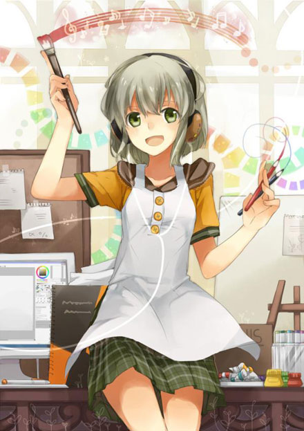 海量二次元耳机少女美图赏析(17)