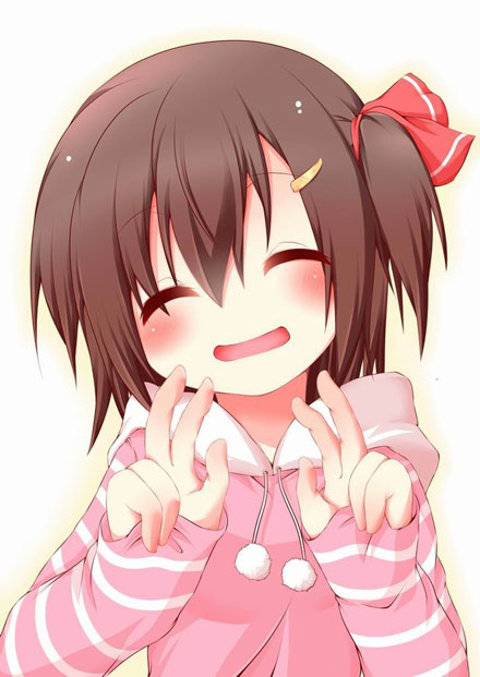 二次元治愈系微笑美少女图集(4)