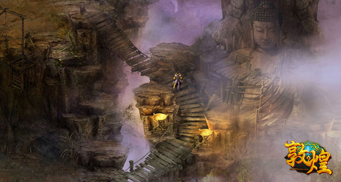RPG网游《敦煌》游戏场景截图(3)