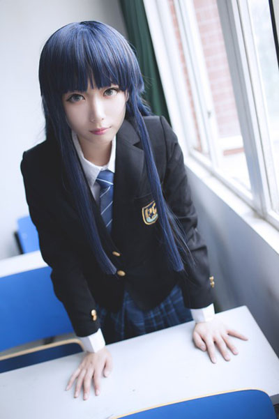 贫乳少女《白色相簿2》冬马和纱COS(6)