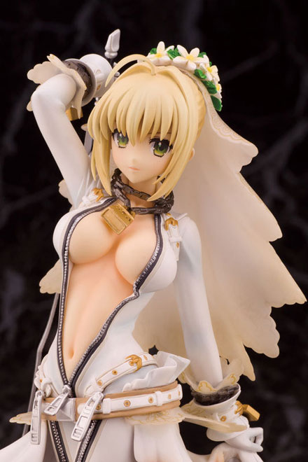 《Fate/EXTRA CCC》Saber婚纱手办(9)