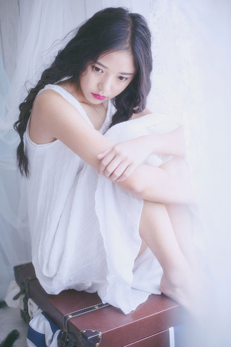 森系美女唯美复古私房写真(9)