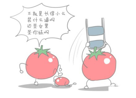 微博趣图 超市蔬果脑洞漫画(5)
