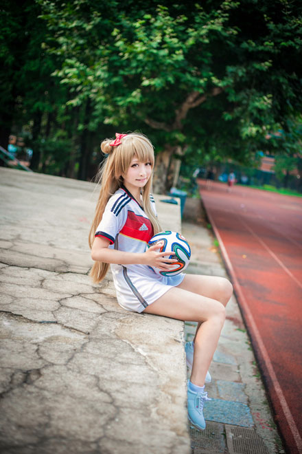《LoveLive》南小鸟萌妹足球服Cos(8)