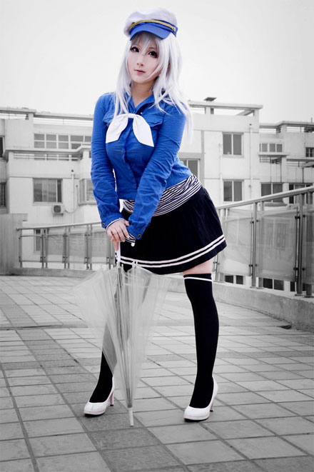 巨乳美女Cos《Vocaloid》Gumi(9)