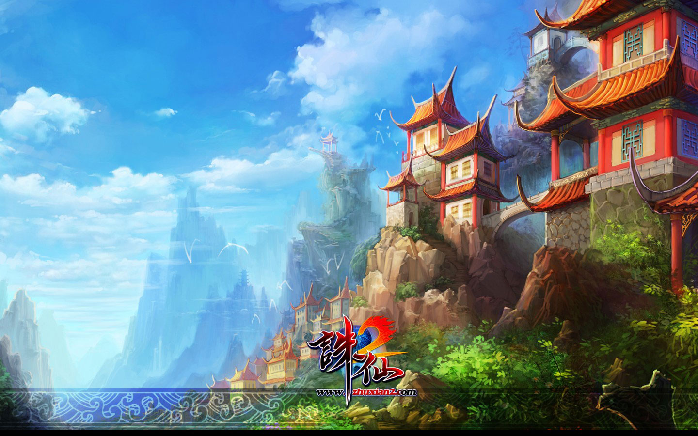 《梦幻诛仙2》精美桌面壁纸(2)