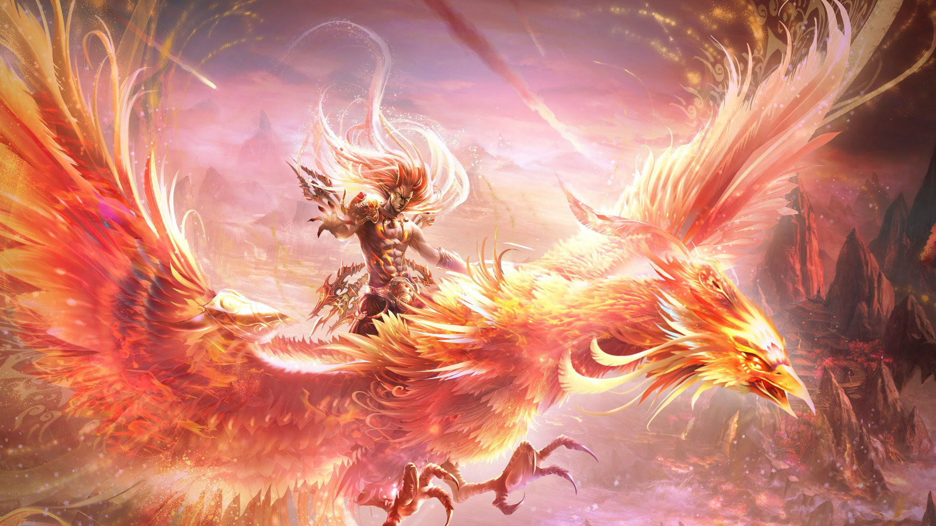 奇幻网游《传世》桌面壁纸(10)