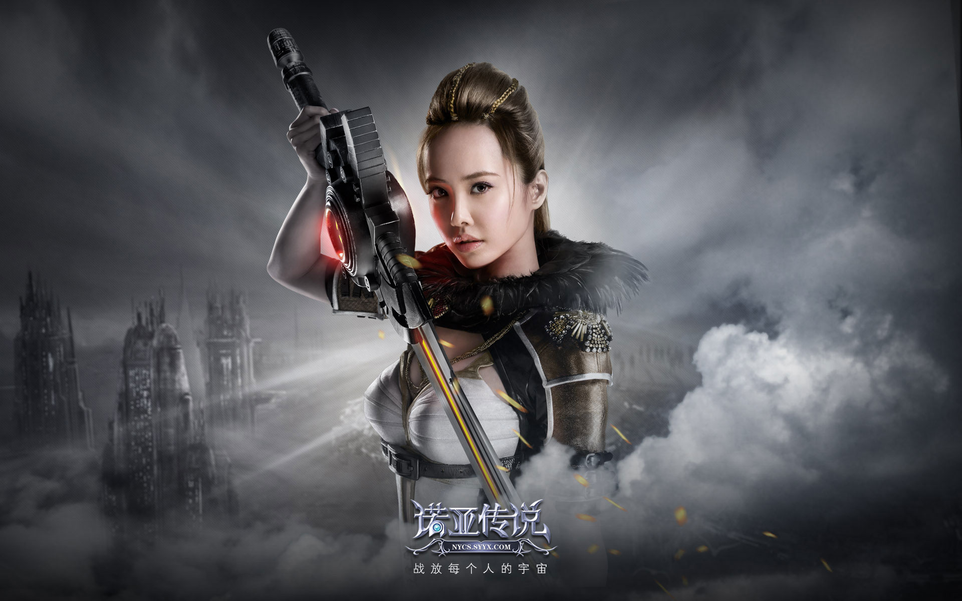 蔡依林代言网游《诺亚传说》壁纸(13)