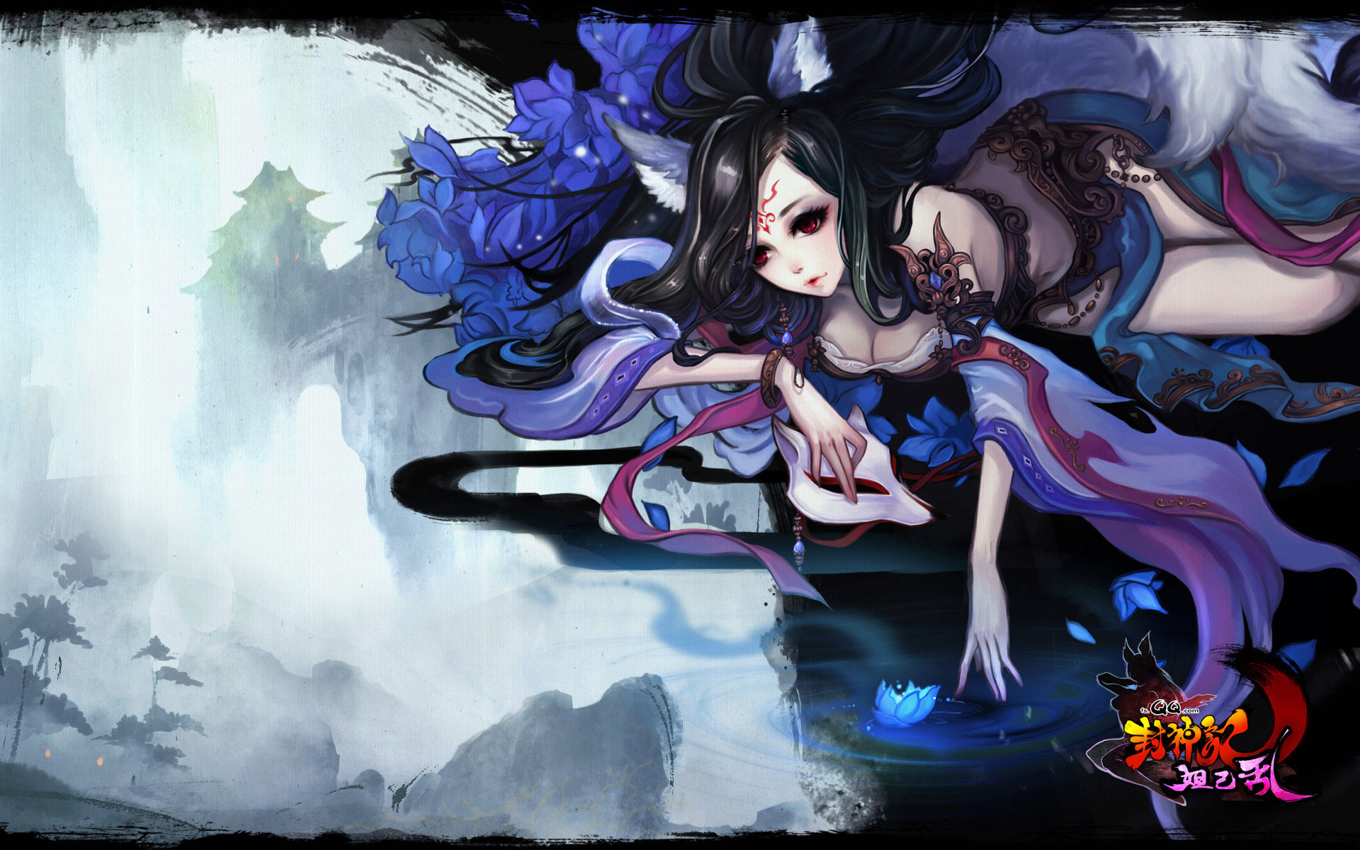 《QQ封神记》妲己乱精美壁纸(2)