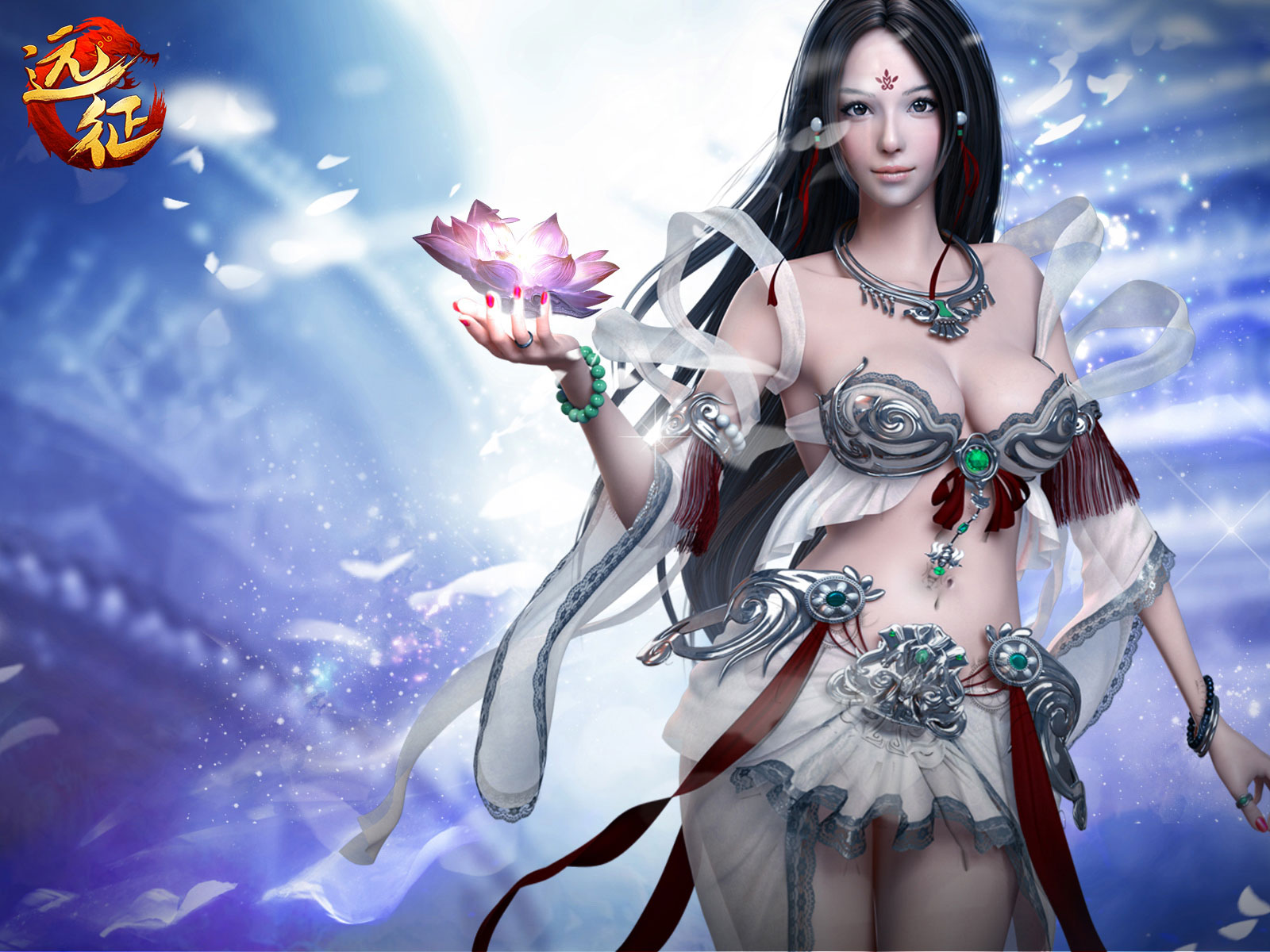 《远征OL》光棍节冰雪女神壁纸(4)