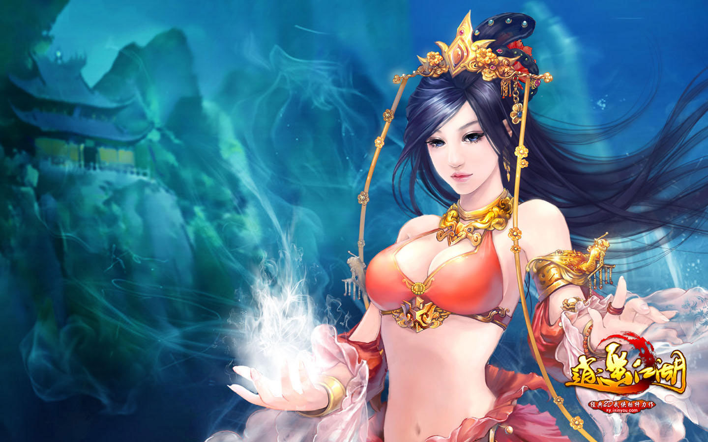 武侠网游《逍遥江湖》唯美壁纸(8)