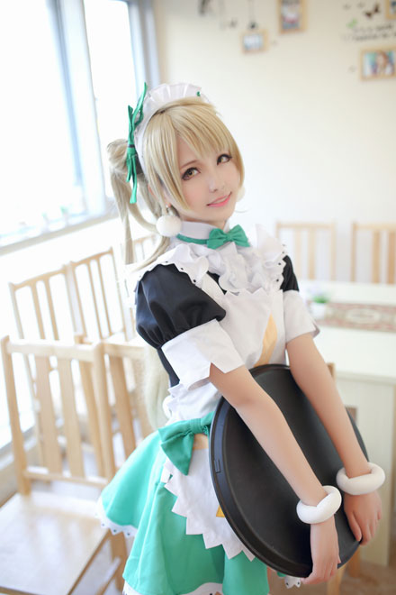 南小鸟女仆装萌妹COS(7)