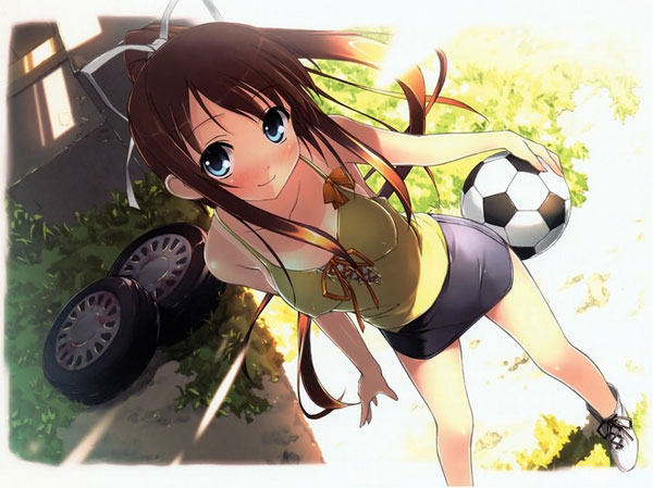 二次元单马尾美少女美图赏二(17)