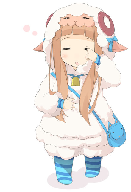二次元羊耳美少女美图赏析(6)
