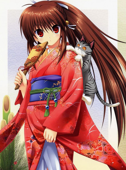 二次元单马尾美少女美图赏(8)