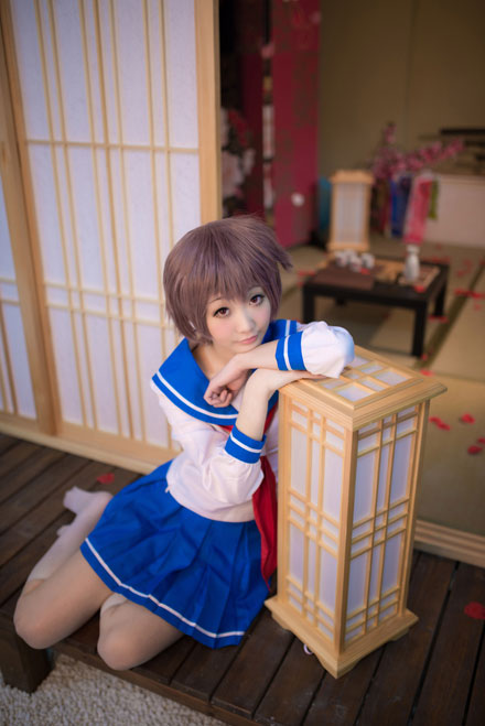 《天才麻将少女》宫永咲COS(5)
