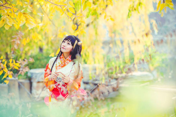 七夜娃娃《古剑奇谭》襄铃cosplay(5)