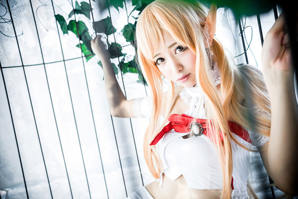 《刀剑神域》亚丝娜绝美COS(4)