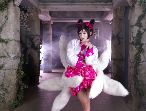 螺旋猫miyuko阿狸精美cos(10)