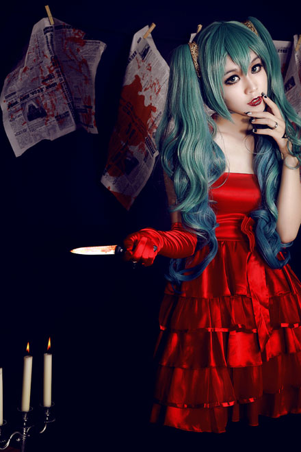 《VOCALOID》MIKU精美COSPLAY(3)