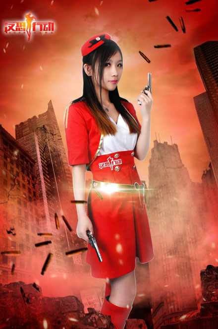 《反恐行动》美女代言人战队写真(8)