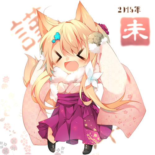 二次元美少女2015恭贺新年图集三(4)