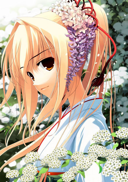二次元单马尾美少女美图赏二(3)
