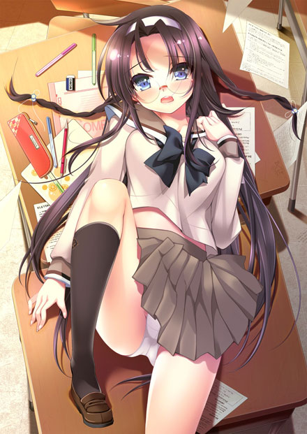 二次元眼镜萌娘美图系列4(17)