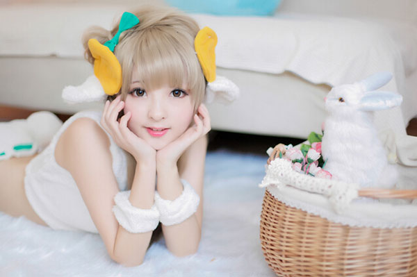 南小鸟卡牌绵羊装cosplay(12)