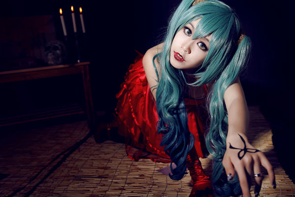 《VOCALOID》MIKU精美COSPLAY(9)