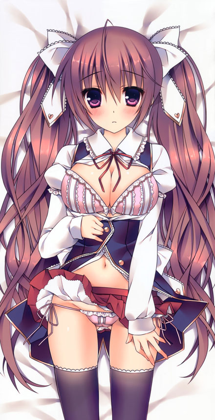 二次元低腰胖次美少女美图集(22)