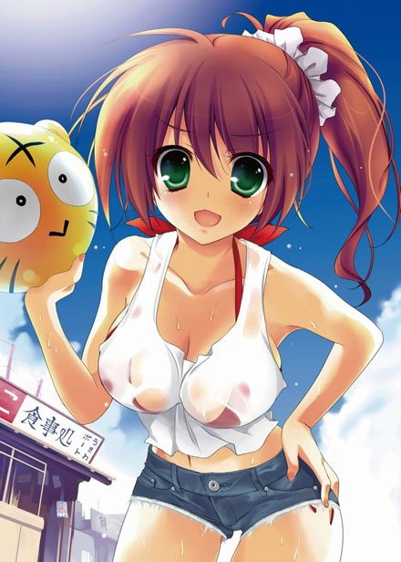 二次元单马尾美少女美图赏二(8)
