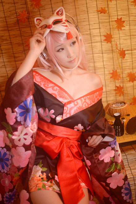 超级索尼子浴衣诱人COS(5)