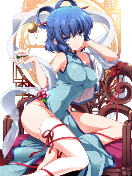 二次元旗袍美少女性感美图赏二(17)