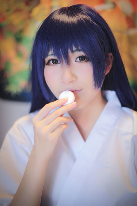 《Love Live!》园田海未弓道服Cos(10)