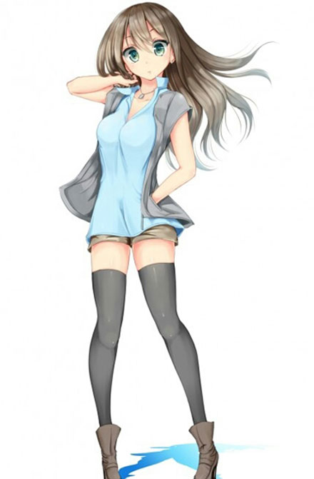 二次元热裤美少女美图赏一(25)