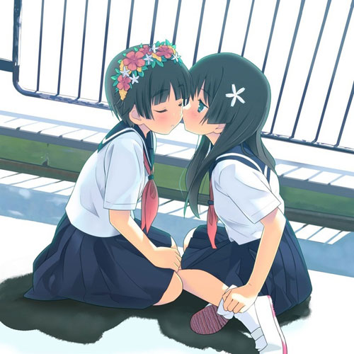 二次元百合美少女图集二(6)