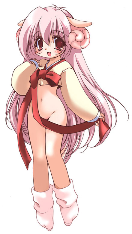 二次元羊耳美少女美图赏析(18)
