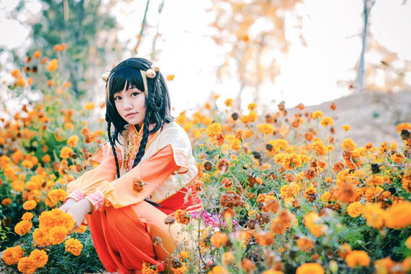 七夜娃娃《古剑奇谭》襄铃cosplay(2)