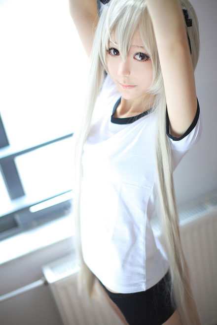 《缘之空》穹妹体操服COS(3)